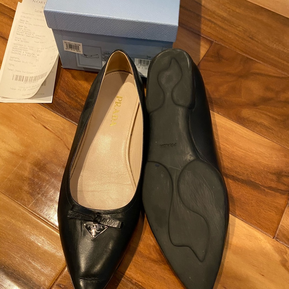Prada pointed toe flats - Picture 2 of 2